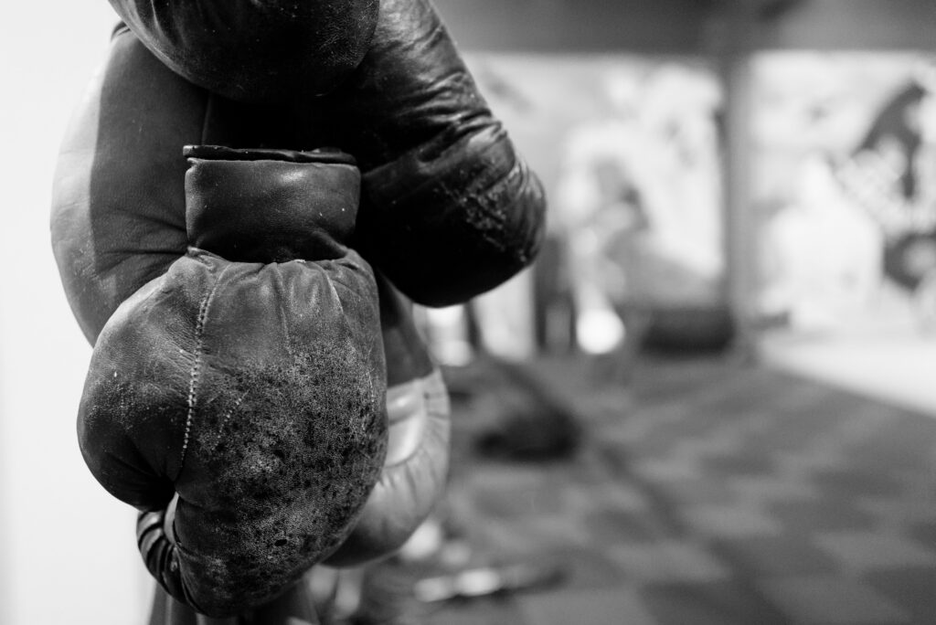 Sparring day: L'amore tossico per la boxe Guantoni da Boxe, vintage