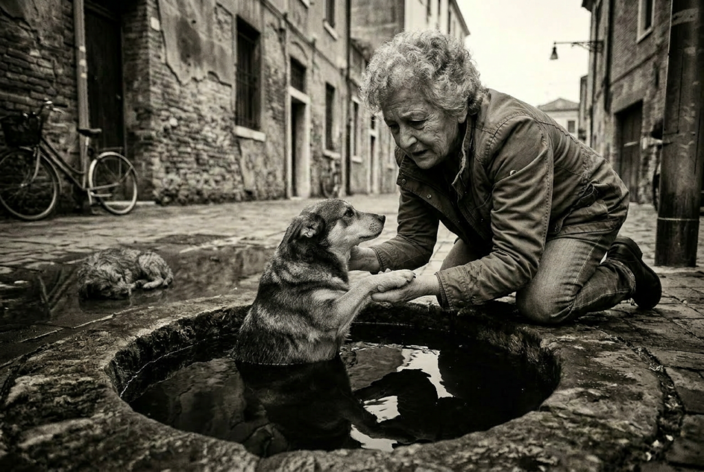 Il diario di un cane signora anziana salva il cane dal pozzo