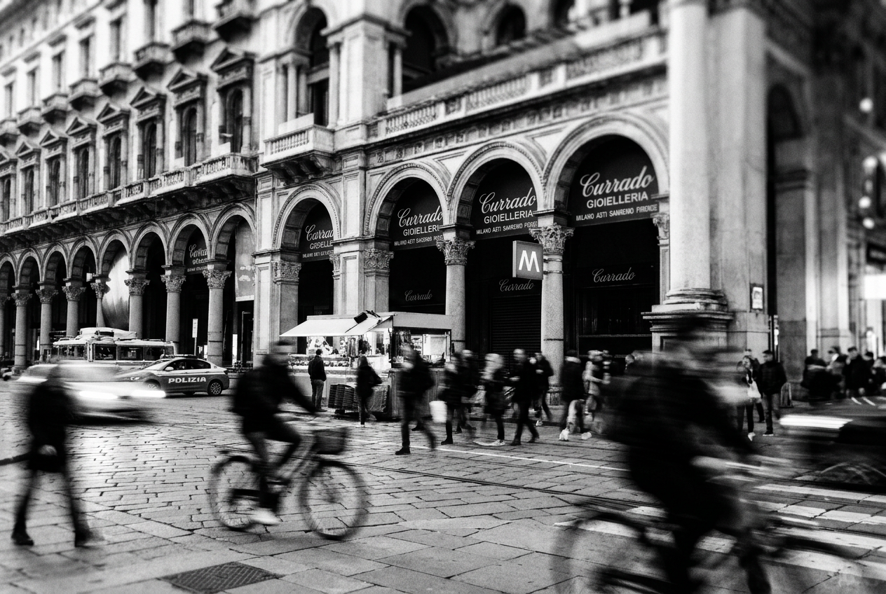 fotografia: la street fotography di valentina barletta Street photography, Duomo di Milano, foto di Valentina Barletta, Vita Urbana